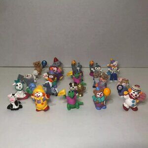 25 VTG Hallmark Merry Miniatures Clowns, Seals, Happy Birthday, Wedding, Animals